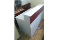 Thanh Lý Quầy Tiếp Tân 1m2 Trắng